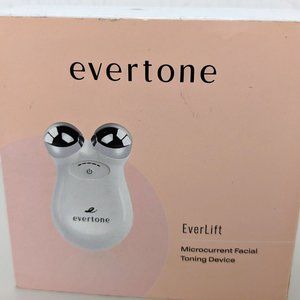 COPY - New EverTone Microcurrent Facial Toning Device EVERLIFT White